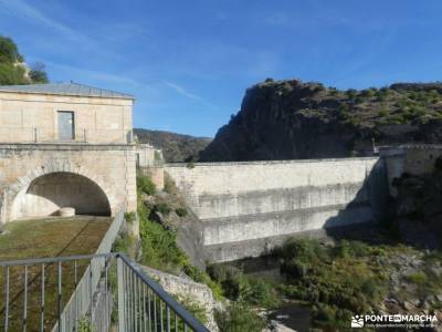 Meandros del Lozoya - Presa de la Parra; puerto de navacerrada pueblos de madrid las lagunas de ruid